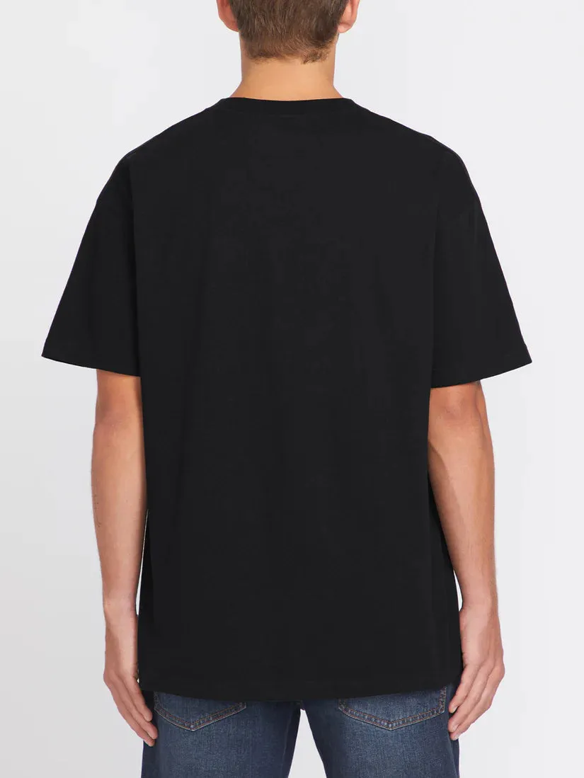 Volcom Heritage Logo Tee - Black