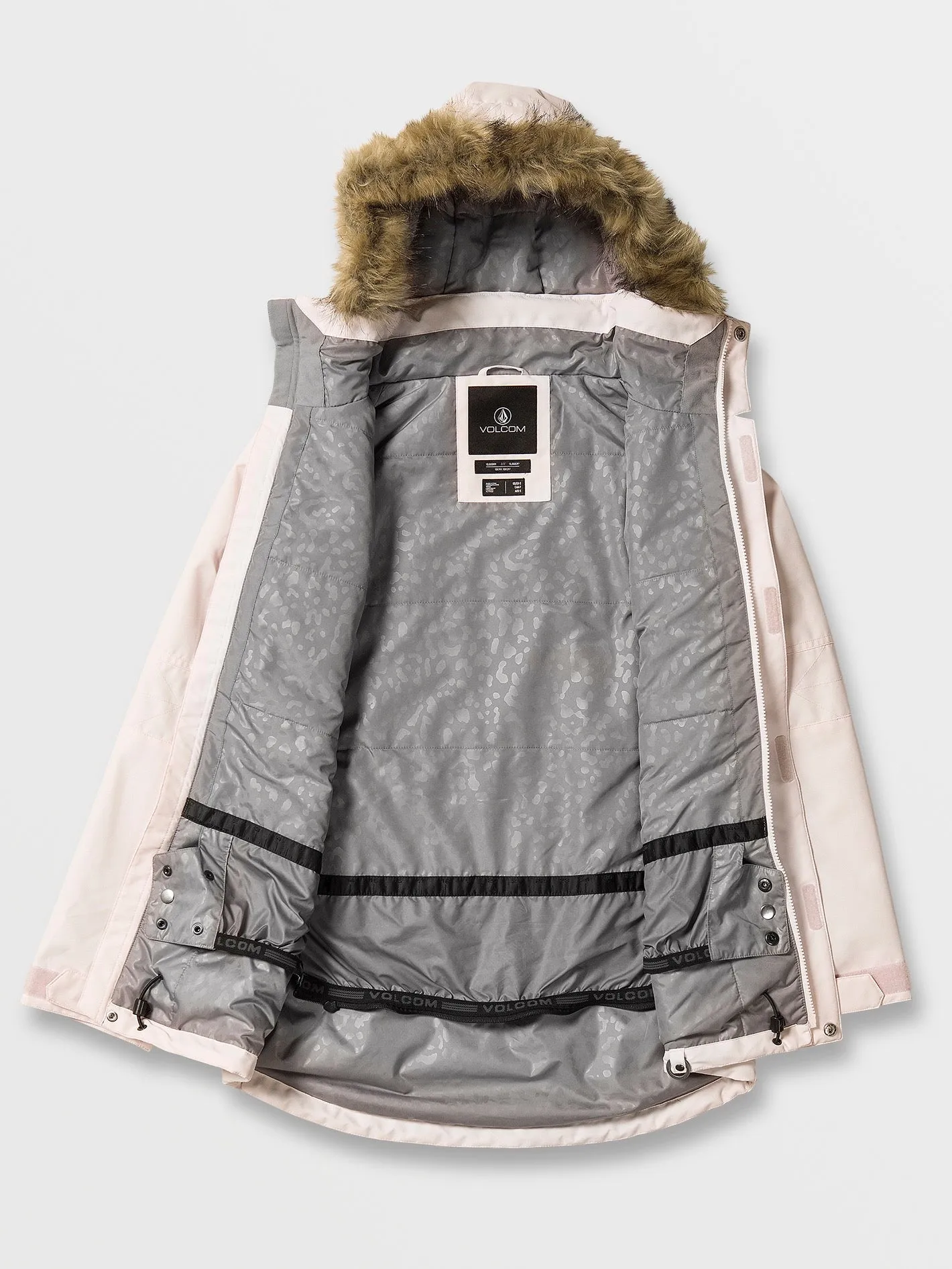 Womens Fawn Insulated Jacket - Calcite