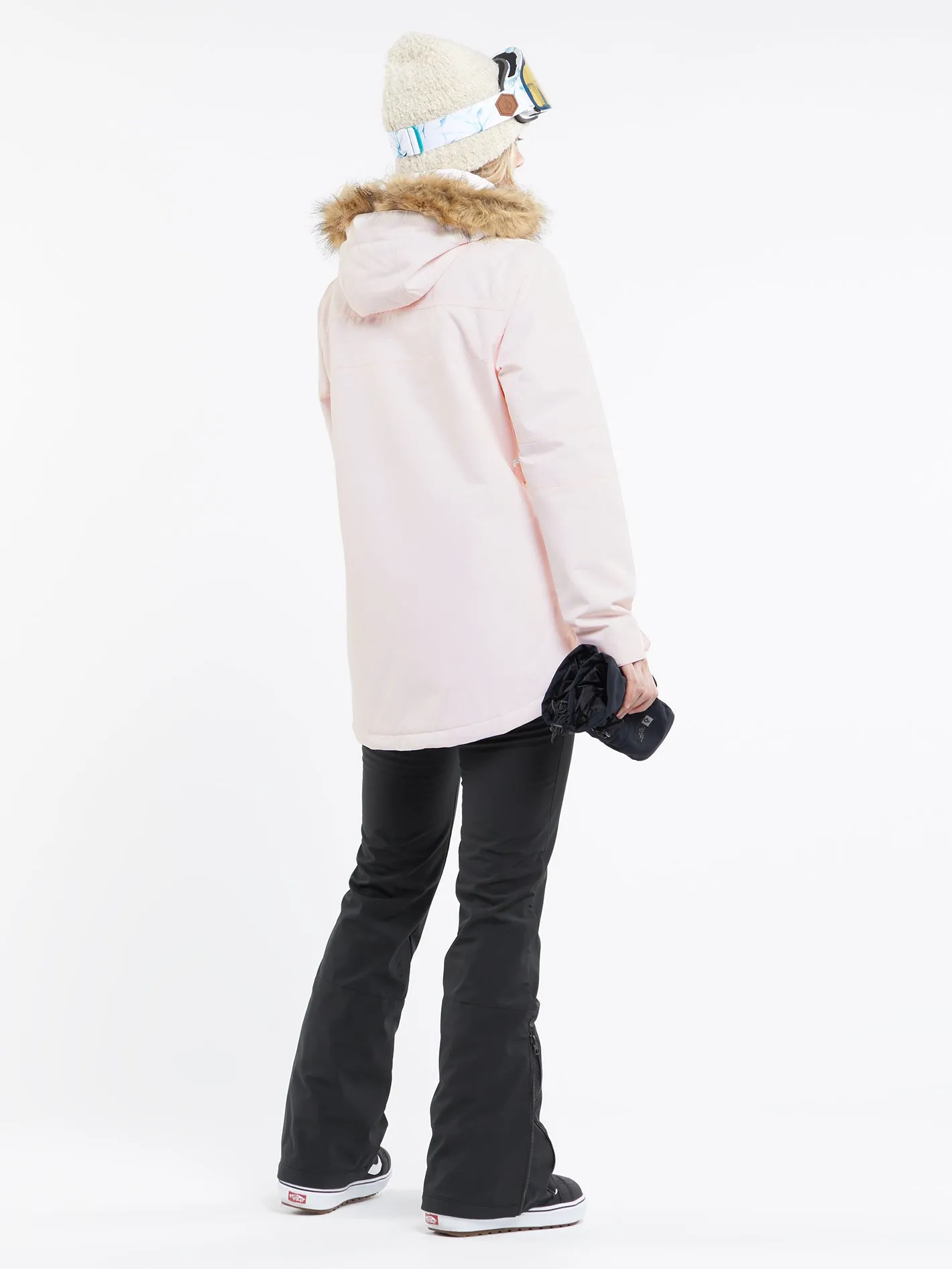 Womens Fawn Insulated Jacket - Calcite