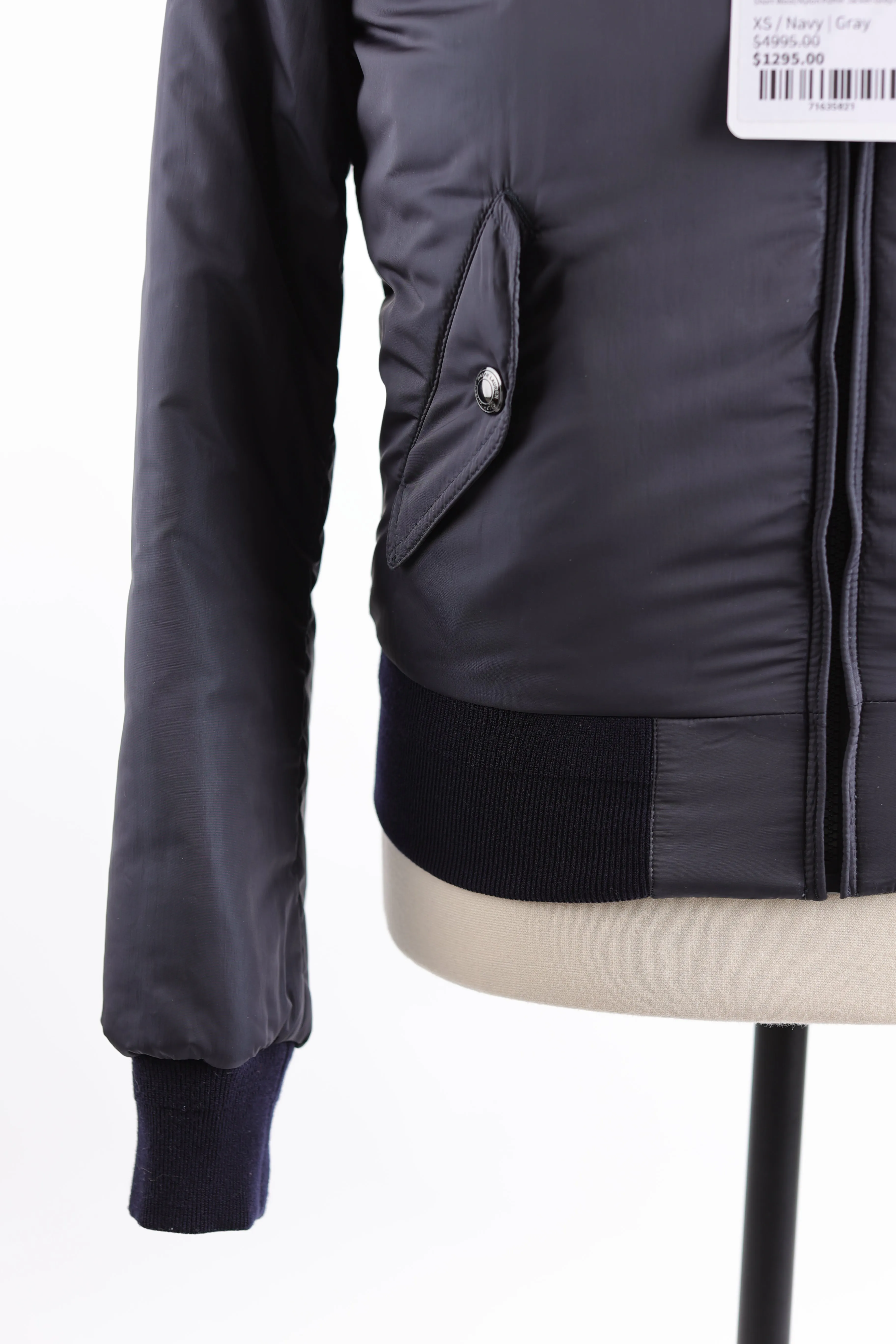 Wool/Nylon Down Puffer Jacket