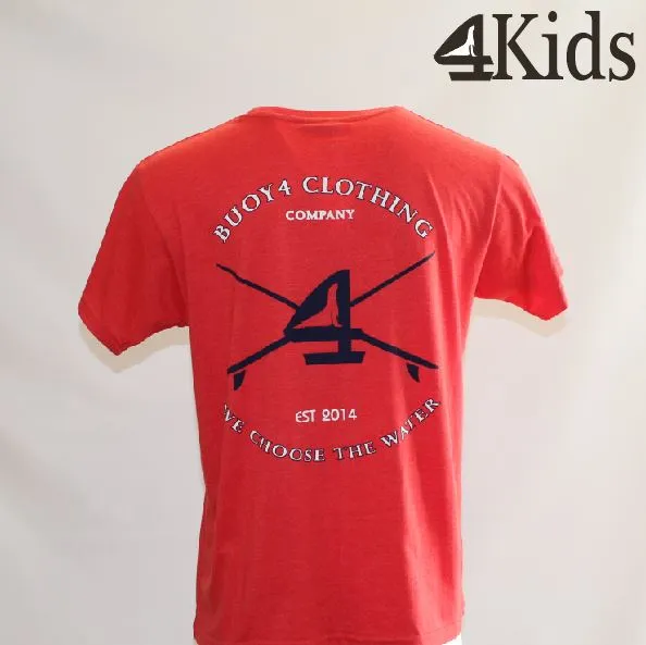 Youth Red Surfer X Short Sleeve